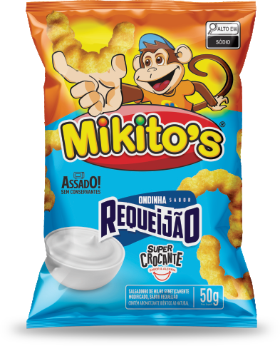 Salg. Mikito's sabor Requeijão 50g